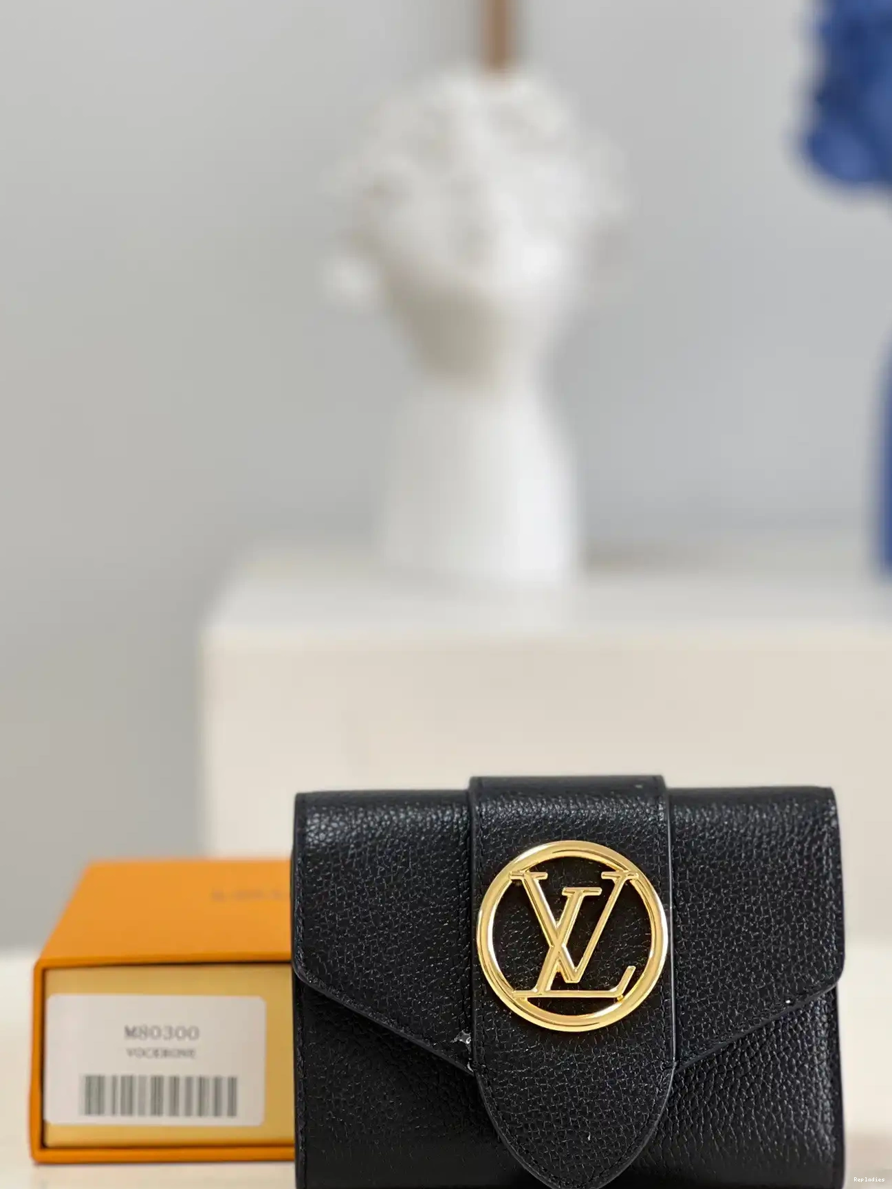 Repladies VUITTON LOUIS PONT WALLET COMPACT 9 0622